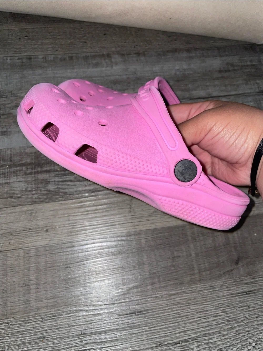 Crocs Kids Classic Clog in Pink